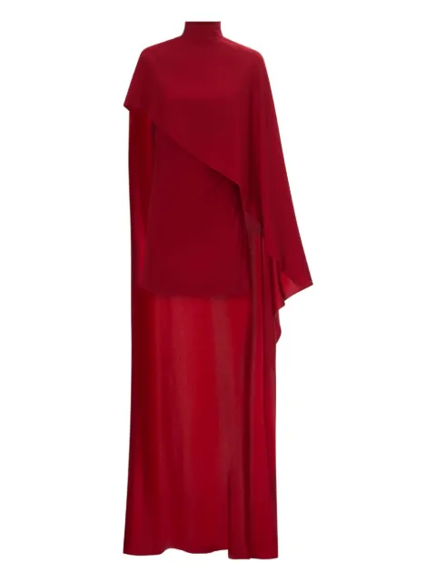 Taller Marmo Carrington cape mini dress Red TMRE2628360