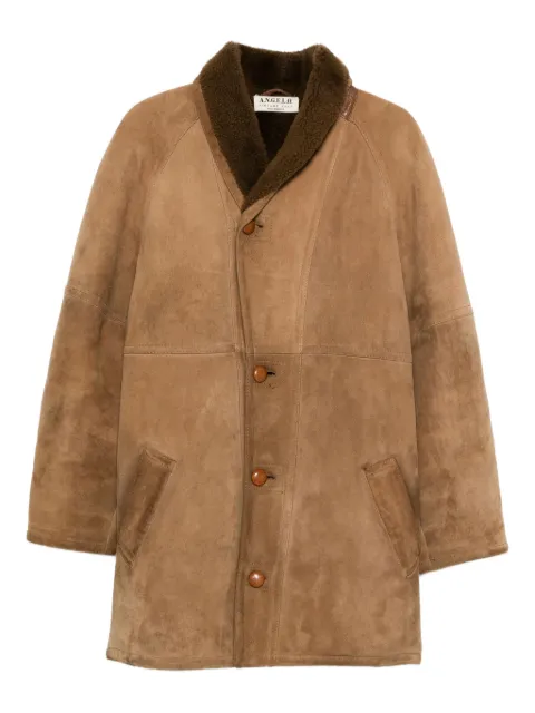 A.N.G.E.L.O. Vintage Cult 1980s shearling coat Brown AN450DX
