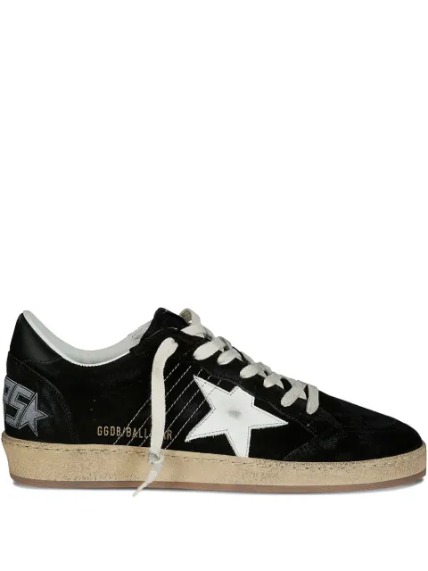 Golden Goose Ball Star suede star sneakers Black GMF00117F003246