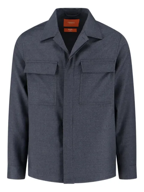 Cruna virgin wool shirt Grey SM03BRUGES