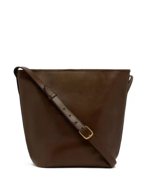 Bally Beckett leather shoulder bag Brown WAU01SVT769