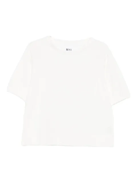 Mhl By Margaret Howell raglan-sleeve T-shirt White WHSP0536A25MMDWHI