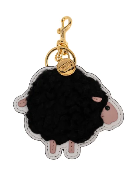 Moschino sheep charm keyring Black MC5411PP0NOW1