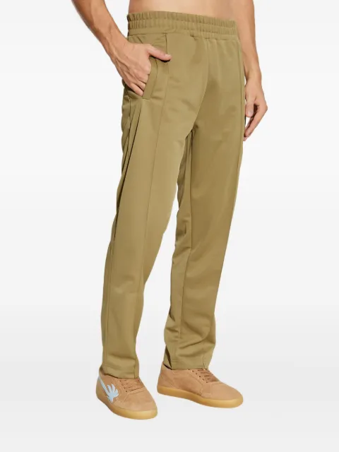 Palm Angels side-stripe track pants Green PMCJ048F25FAB0015803
