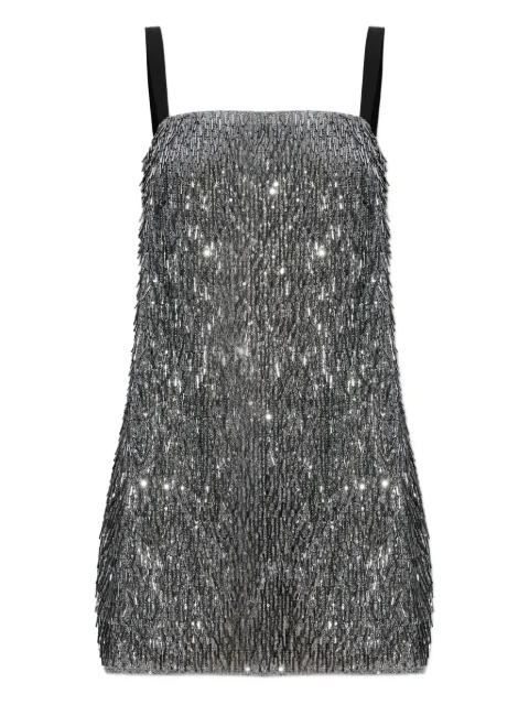 Dolce & Gabbana beaded strap dress Grey F60FNZFLSL5