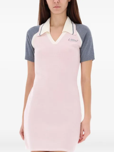 Casablanca short-sleeve polo dress Pink WAW25KW112
