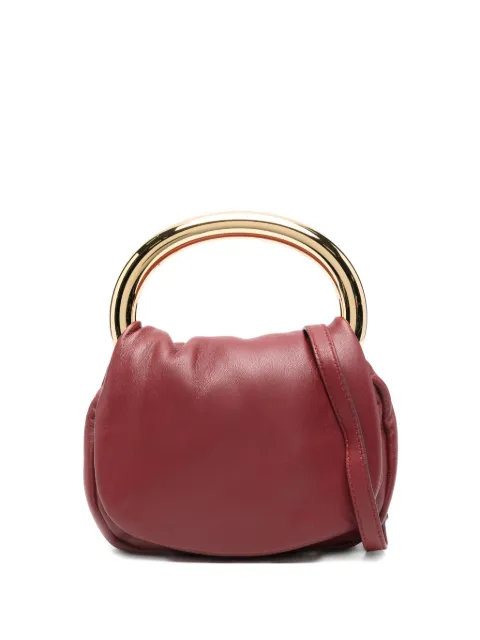 Blumarine mini Ring leather tote bag Red UW052A