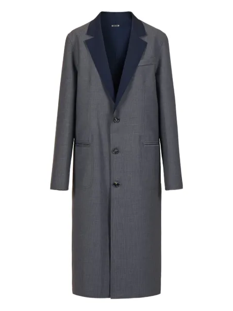 Iceberg notched-lapels coat Grey N0315257