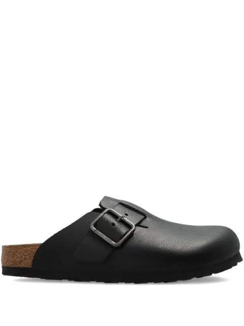 Birkenstock Boston buckled mules Black 1030691