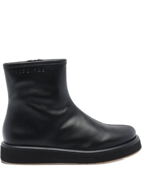 Paloma Barceló Alison platform zip boots Black 291102