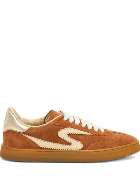 Stuart Weitzman S-shaped motif sneakers Brown SL643ABSY8Q