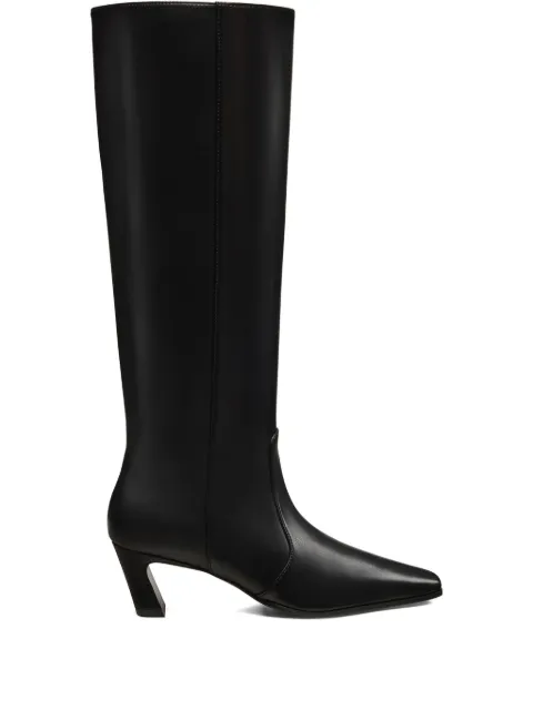 Stuart Weitzman 50mm Stassi boots Black SM504DSNBLK