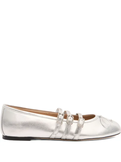Stuart Weitzman Celeste ballet flats Silver SL561LIDSLV