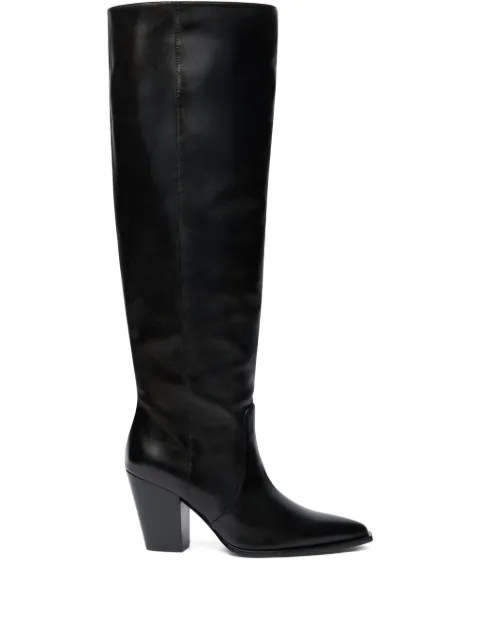 Stuart Weitzman Jolene pointed-toe boots Black SM513DEKBLK
