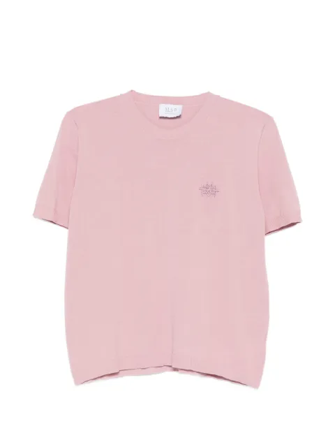 mvp wardrobe embroidered T-shirt Pink MVPE4MK032