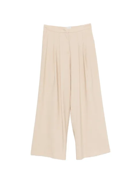 mvp wardrobe pleated trousers Neutrals PA1130T