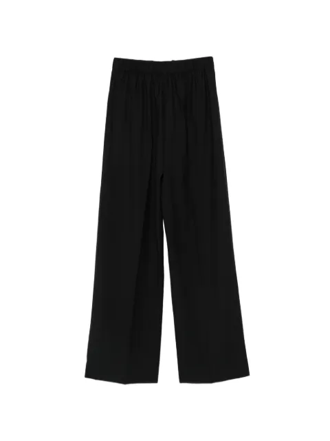 Erika Cavallini welt-pockets trousers Black P4WZ06
