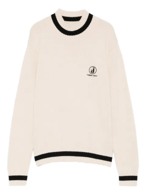 Iceberg logo-embroidered sweater Neutrals A0209020