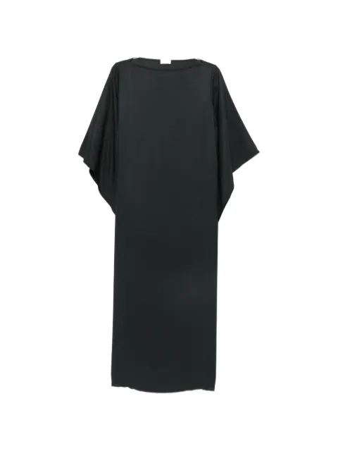 By Malene Birger cape-sleeve maxi dress Black Q69247027VASINKA