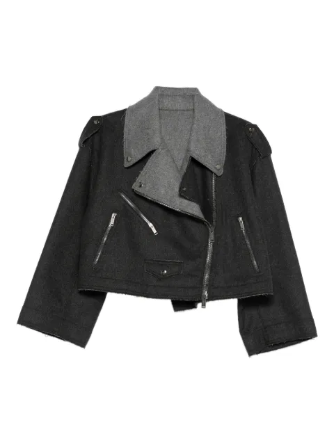Iceberg zip-fastening jacket Black O0123069