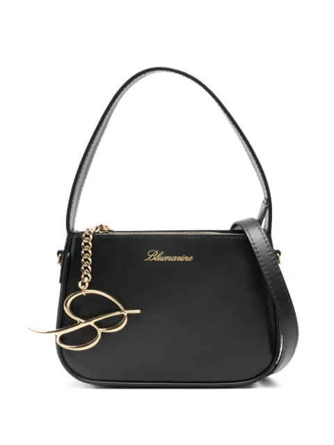 Blumarine Toy logo-charm tote bag Black HW057A