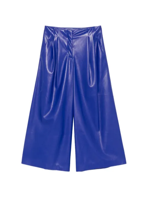 Liviana Conti wide-leg trousers Purple F4ST29