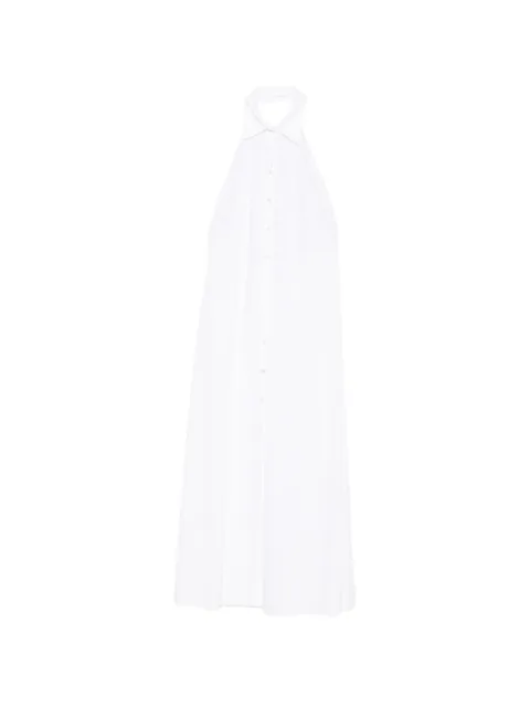Erika Cavallini cotton dress White E5SJ02