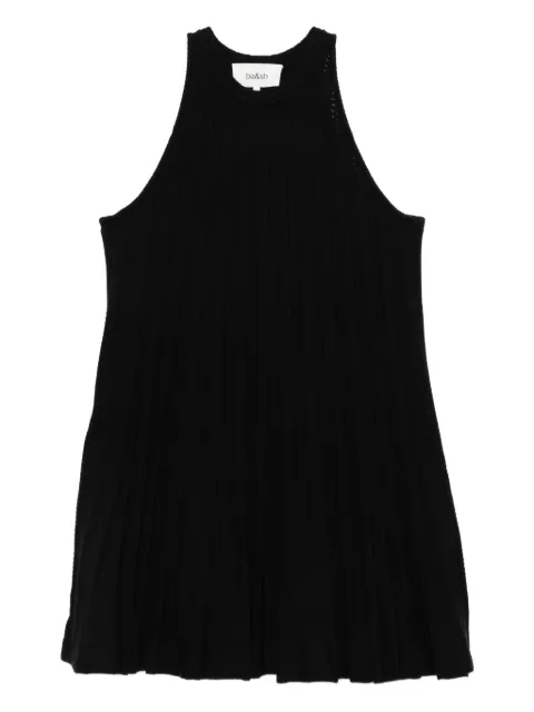 Ba&Sh Sinn ribbed mini dress Black 1H25SINN