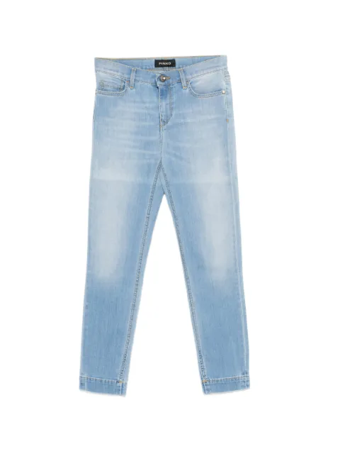 PINKO Sabrina 32 frayed skinny jeans Blue 1J10KKY6KB