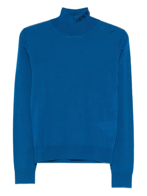 Iceberg high-neck sweater Blue 25II2P0A0029000