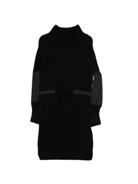 Iceberg high-neck zip-pocket dress Black AHS57079