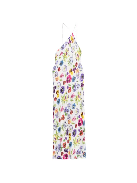 Vivetta floral-print maxi dress White 23FV2S0H133V548