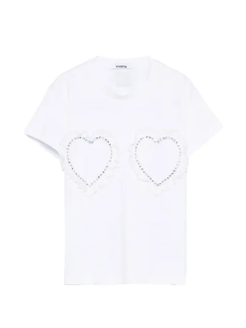 Vivetta crew-neck T-shirt White F0116905