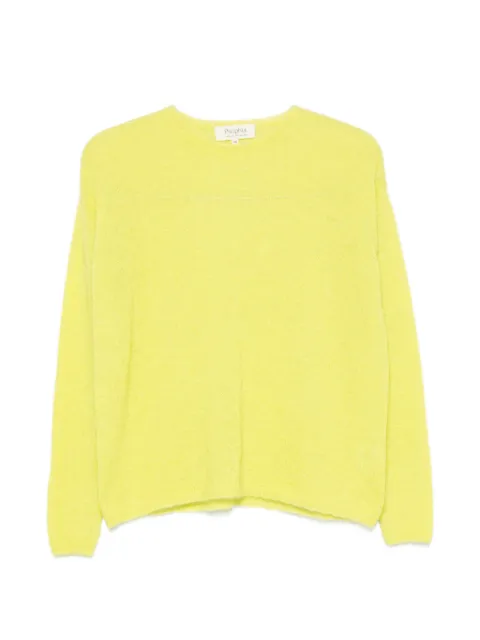 PSOPHIA high-neck long-sleeve sweater Yellow PUL0072