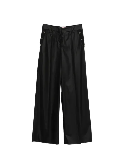 Iceberg button-detail palazzo pants Black B0515187