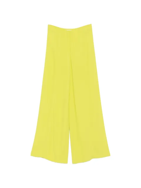 Liviana Conti wide-leg trousers Yellow L2WS30