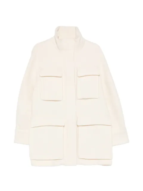 Circus Hotel flap pocket jacket Neutrals H4WO20