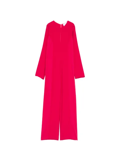 Erika Cavallini long-sleeve jumpsuit Pink P3SR01