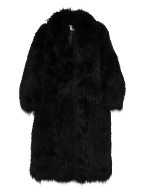 Blumarine fur coat Black A544L083A