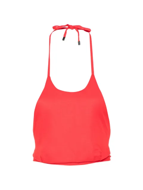 Osklen tie-fastening top Red OSK6734