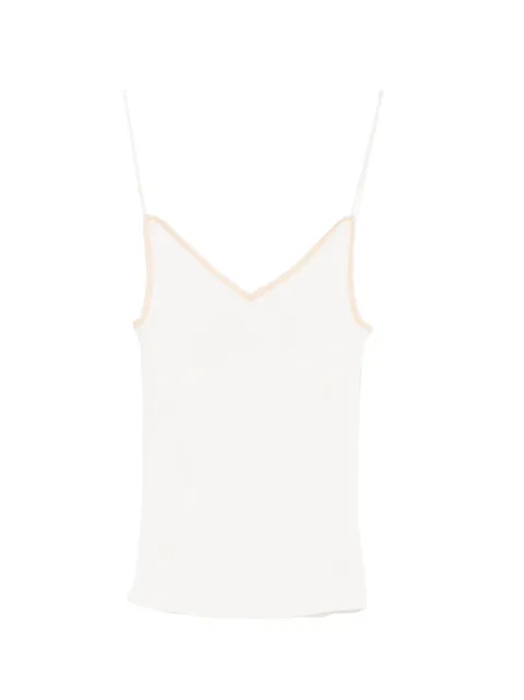 Nº21 knitted camisole White A0047534