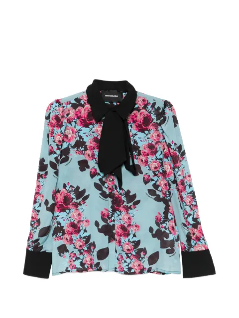 Marco Bologna Nersuiti floral-print shirt Blue MWA20285CA