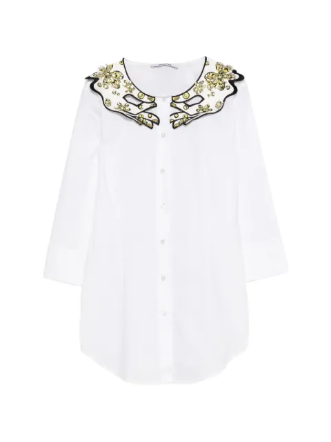 Vivetta crystal-embellished shirt White G081V001