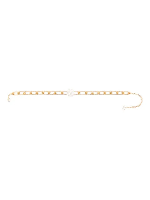 Blumarine rose-embellished choker Gold 2W342A