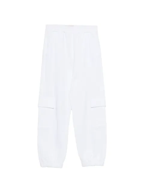 Circus Hotel flap-pockets track pants White H4ST21