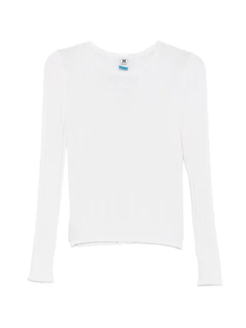 Missoni ribbed scalloped sweater White 2DN002582K006B