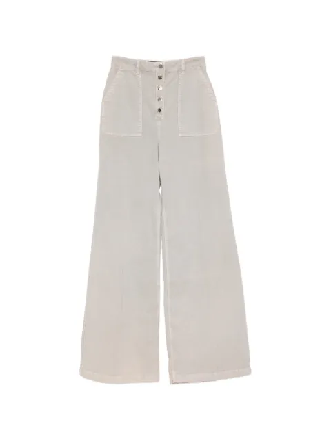 Elisabetta Franchi button-up jeans Grey PJ08D16E2