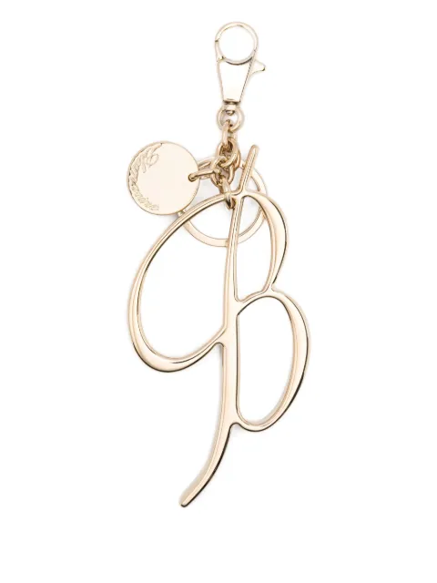 Blumarine B-charm keychain Gold 2W300A