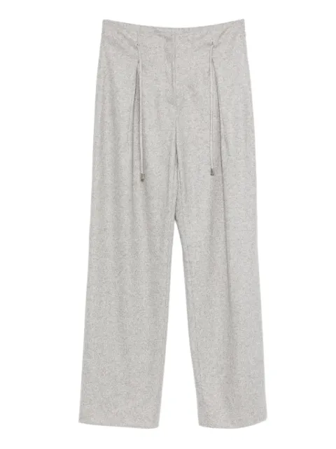 Liviana Conti Colin drawstring trousers Grey F5WN34