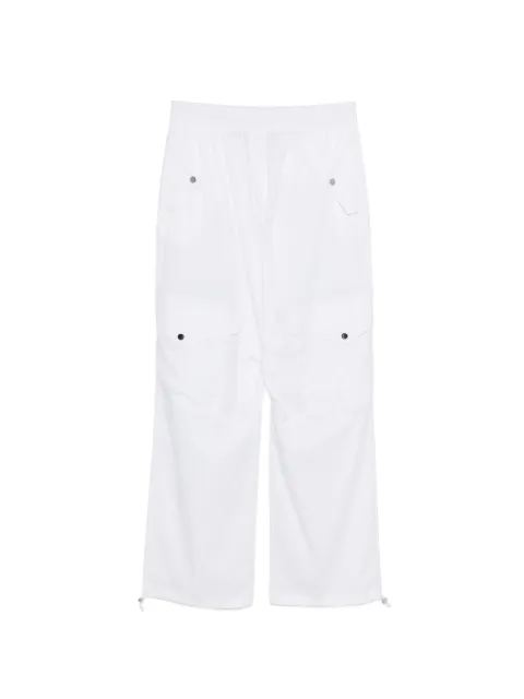Circus Hotel button-dertails trousers White H4SR10